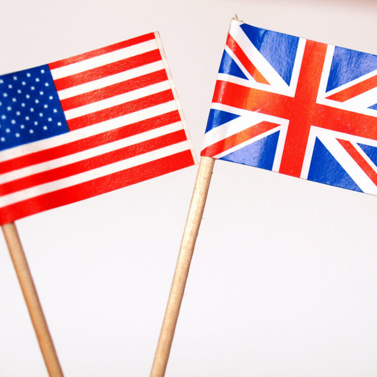 Inglés americano y británico